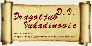Dragoljub Vukadinović vizit kartica